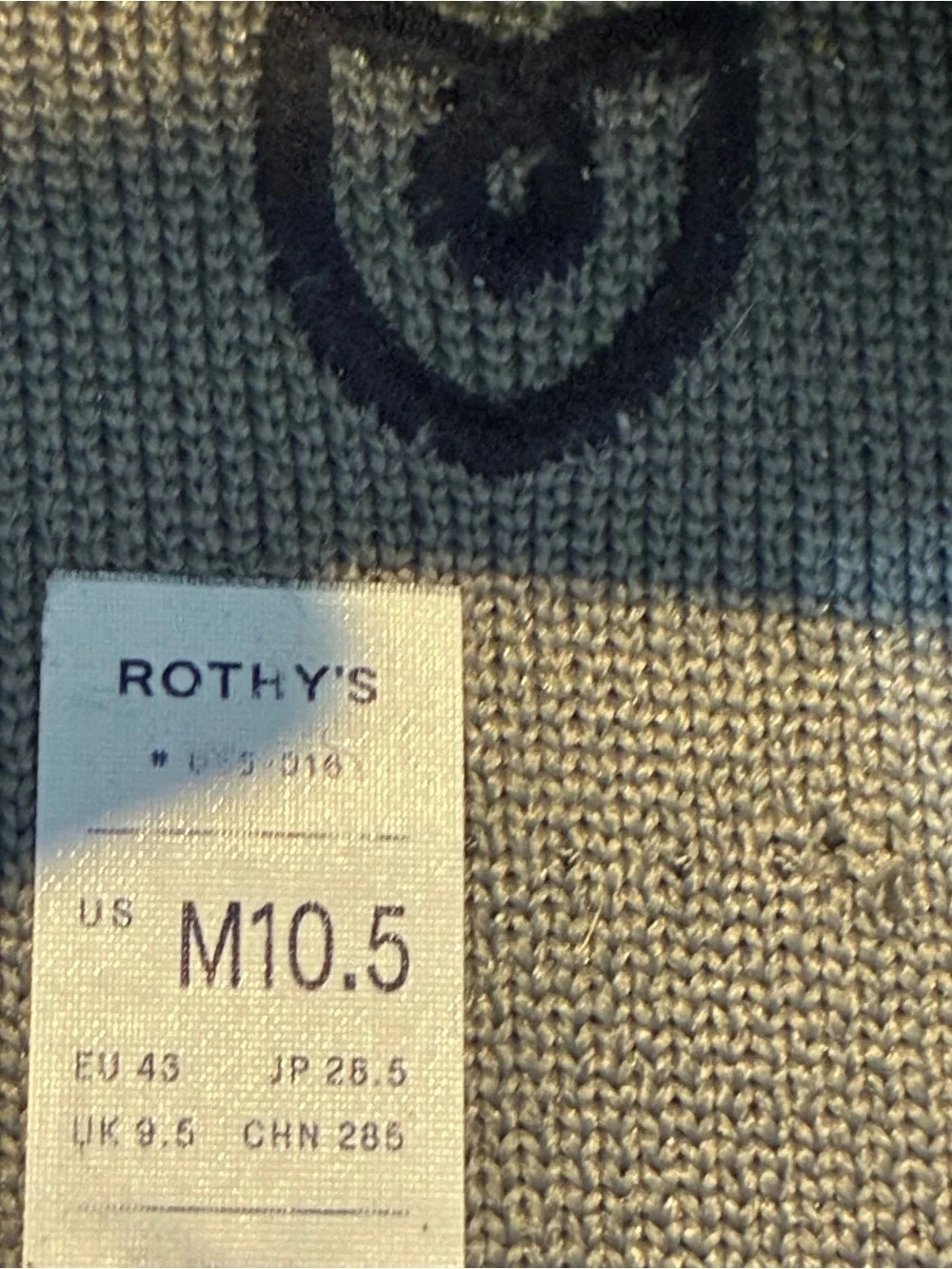 ROTHY'S The Driving Loafer Falcon Gray Knit 10.5